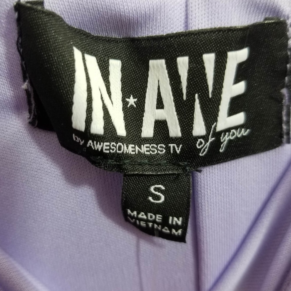 In Awe Purple Sleeveless Pleated Dress for Juniors - Picture 3 of 4